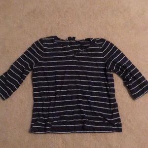 Jones New York Sport striped shirt size M